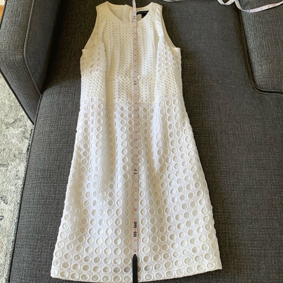 Banana Republic Dresses & Skirts - White Sleeveless Textured Dress